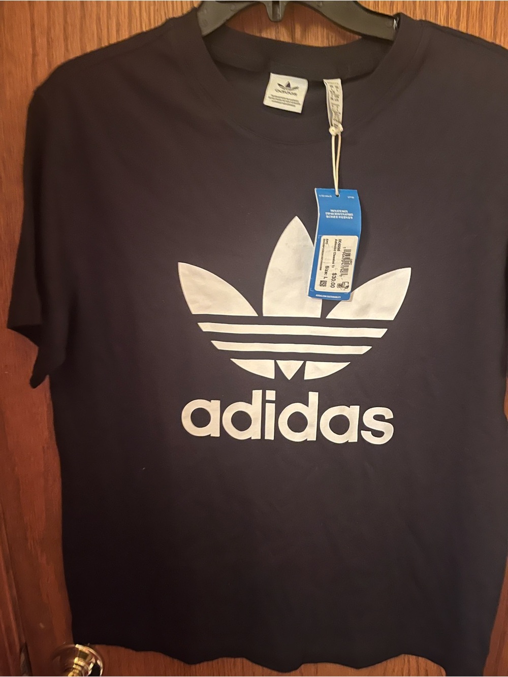 NWT Women’s Black Adidas Tee